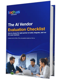 AI Vendor Evaluation Checklist ebook cover